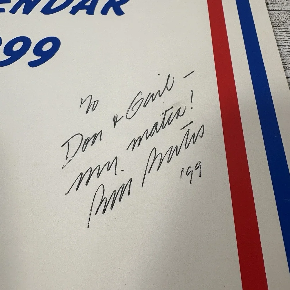 Rare Bill Bates Politically Incorrect Calendar 1999 Signed
